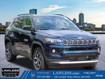 2026 Jeep Compass Limited 4X4 Sport Utility for sale in Woburn, MA Fathom Blue Pearl Coat Gasoline