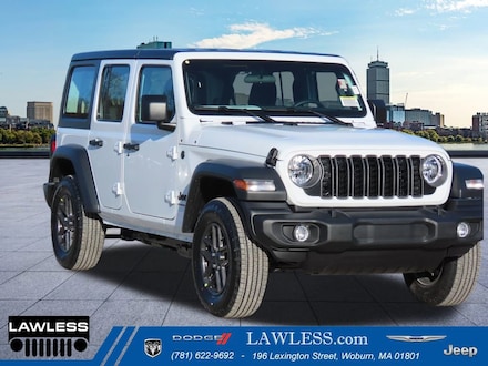 2026 Jeep Wrangler Sport Sport Utility for sale in Woburn, MA Bright White Clearcoat Gasoline