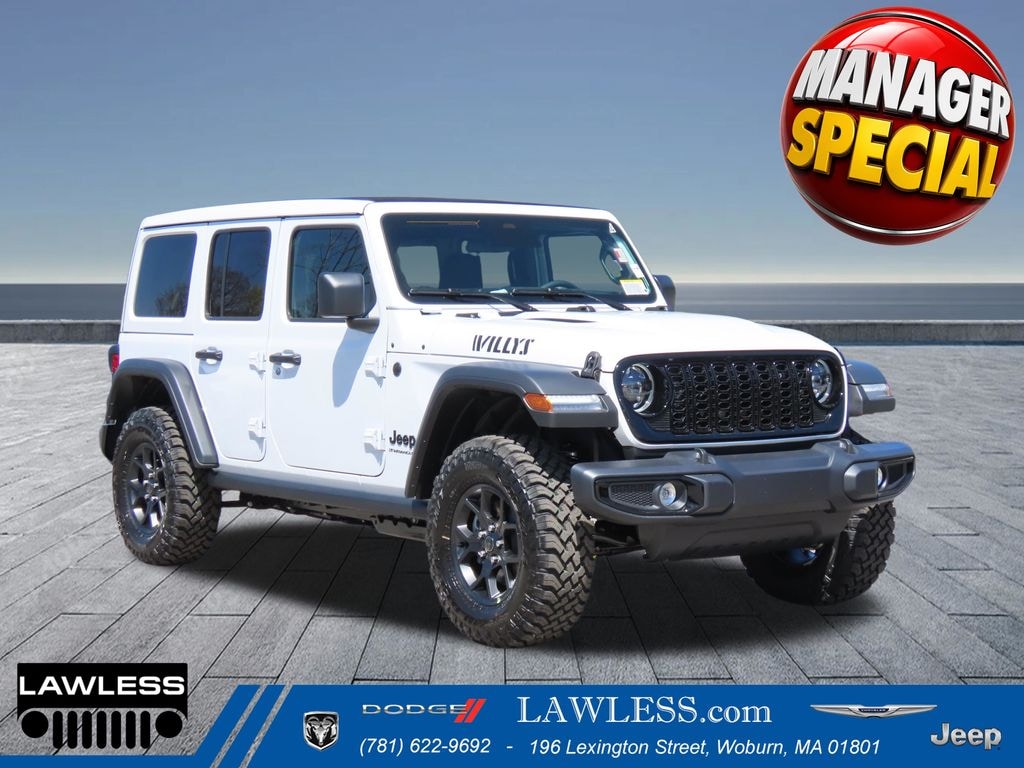 New 2026 Jeep Wrangler 4-Door Willys Sport Utility