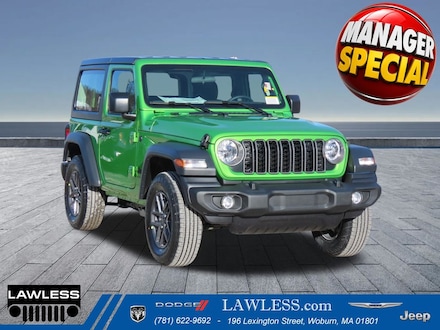 2026 Jeep Wrangler 2-Door Sport Sport Utility for sale in Woburn, MA Mojito Gasoline
