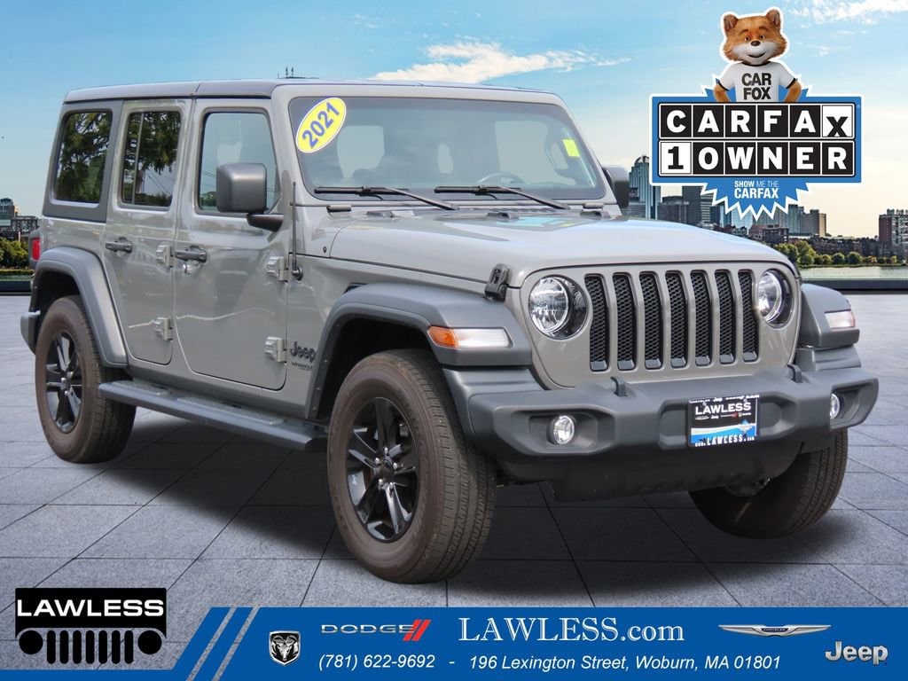 Used 2021 Jeep Wrangler Unlimited Sport Altitude Unlimited Sport Altitude 4x4