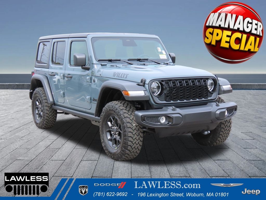 New 2026 Jeep Wrangler 4-Door Willys Sport Utility