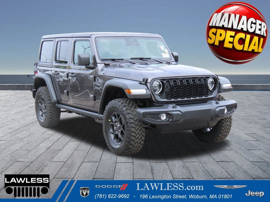 New 2026 Jeep Wrangler 4-Door Willys Sport Utility