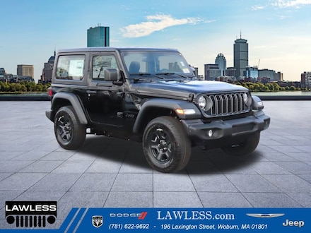 2026 Jeep Wrangler Sport Sport Utility for sale in Woburn, MA Black Clearcoat Gasoline