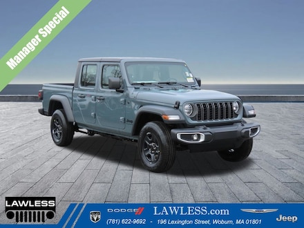 2026 Jeep Gladiator Sport Pickup for sale in Woburn, MA Anvil Clearcoat Gasoline