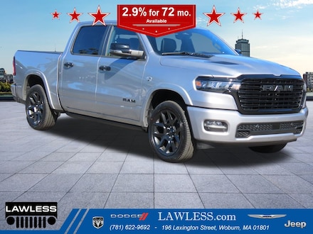 2026 Ram 1500 Laramie Pickup for sale in Woburn, MA Billet Silver Metallic Clearcoat Gasoline Fuel