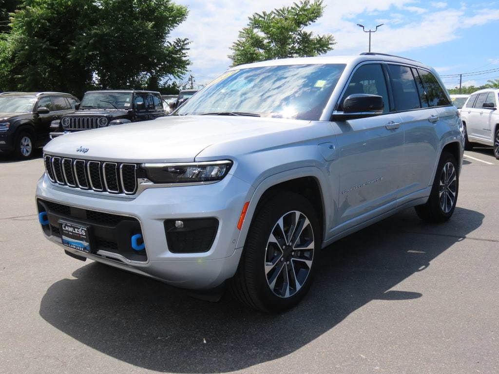 Used 2022 Jeep Grand Cherokee Overland 4xe with VIN 1C4RJYD65N8724664 for sale in Woburn, MA