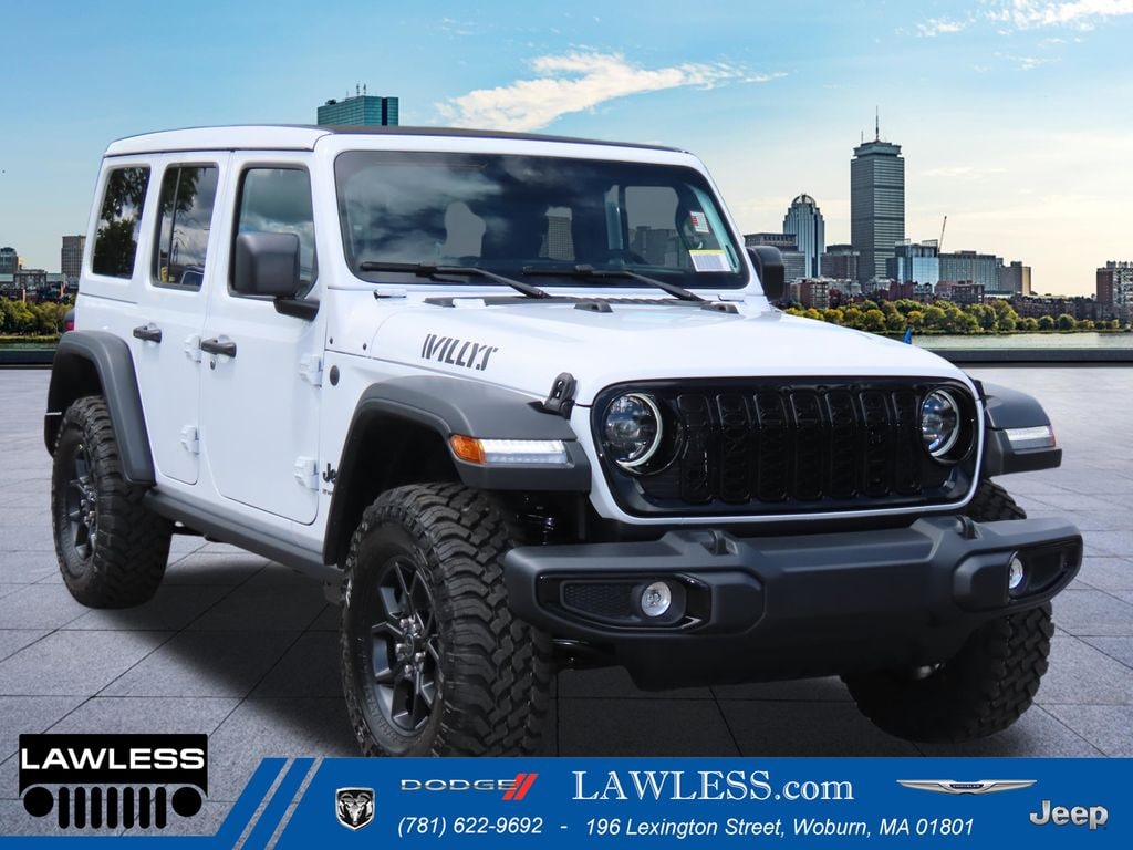 New 2026 Jeep Wrangler 4-Door Willys Sport Utility