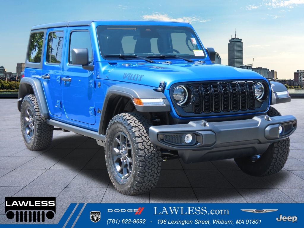 New 2026 Jeep Wrangler 4-Door Willys Sport Utility