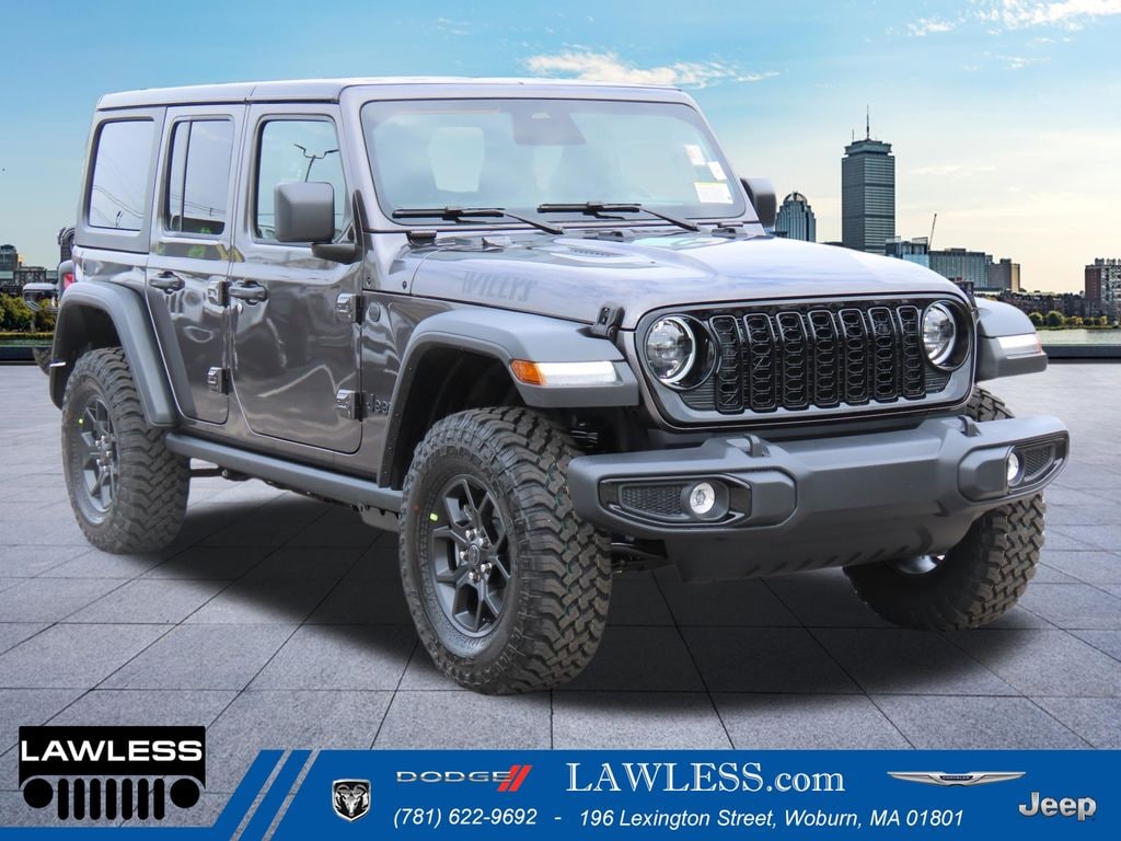 New 2026 Jeep Wrangler 4-Door Willys Sport Utility