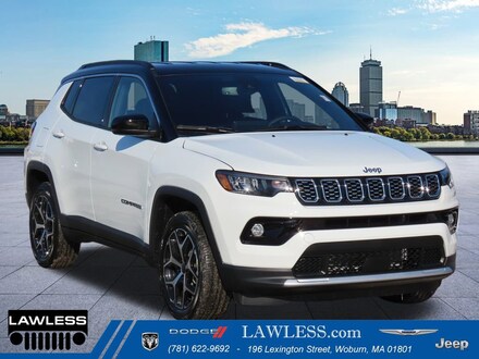 2026 Jeep Compass Limited Sport Utility for sale in Woburn, MA Bright White Clearcoat Gasoline