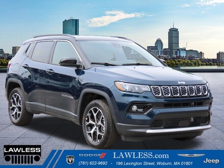2026 Jeep Compass Limited 4X4 Sport Utility for sale in Woburn, MA Fathom Blue Pearl Coat Gasoline