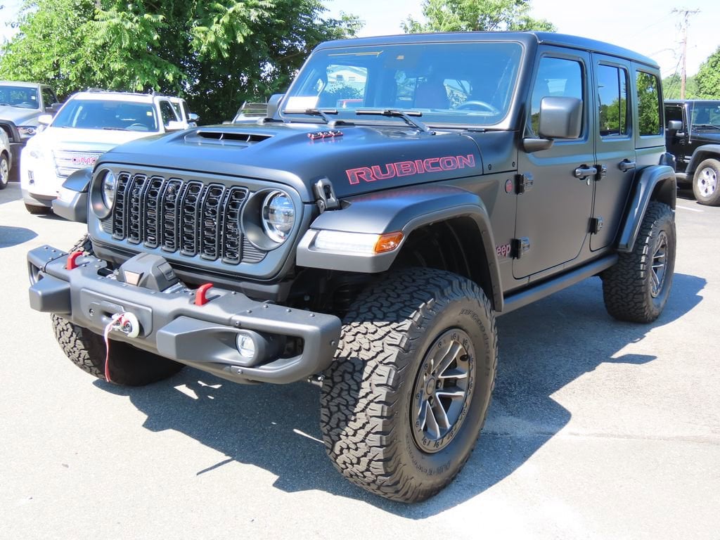 Used 2024 Jeep Wrangler 4-Door Rubicon 392 with VIN 1C4RJXSJ0RW101357 for sale in Woburn, MA