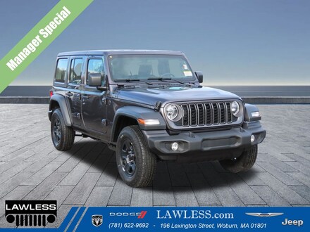 2026 Jeep Wrangler Sport Sport Utility for sale in Woburn, MA Granite Crystal Metallic Clearcoat Gasoline