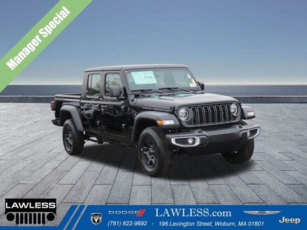 2026 Jeep Gladiator Sport Pickup for sale in Woburn, MA Black Clearcoat Gasoline
