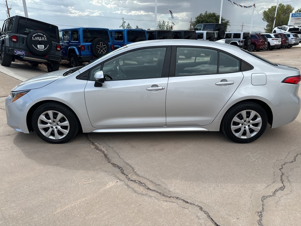 Certified 2022 Toyota Corolla LE with VIN 5YFEPMAE7NP276613 for sale in Sierra Vista, AZ