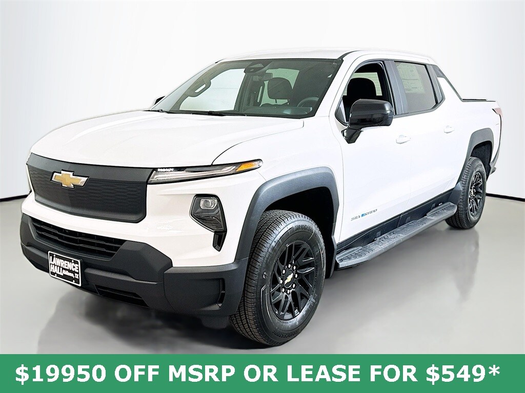 New 2024 Chevrolet Silverado EV Work Truck w/3WT Truck Crew Cab