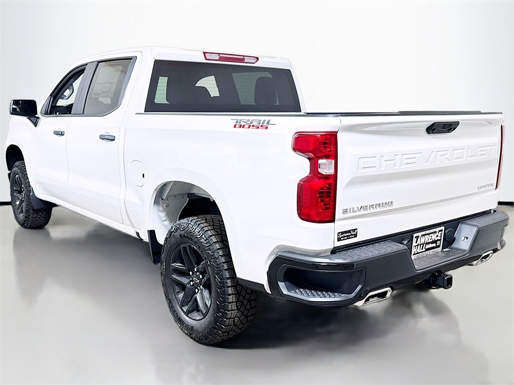 New 2026 Chevrolet Silverado 1500 Custom Trail Boss Truck Crew Cab