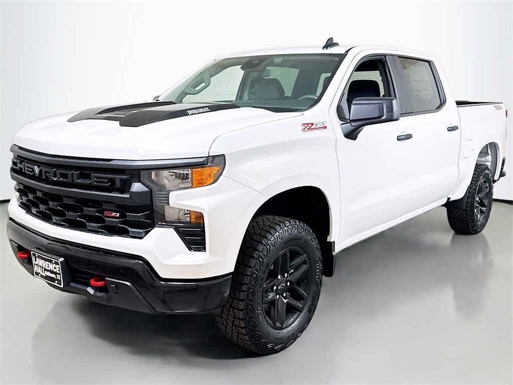 New 2026 Chevrolet Silverado 1500 Custom Trail Boss Truck Crew Cab