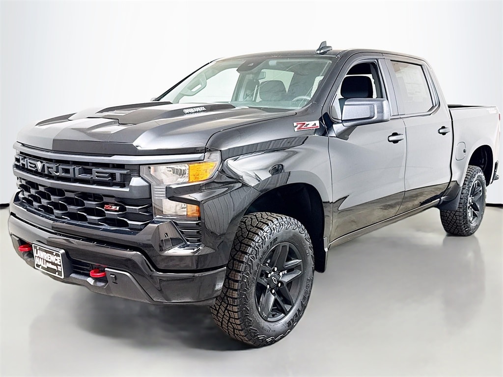 New 2026 Chevrolet Silverado 1500 Custom Trail Boss Truck Crew Cab