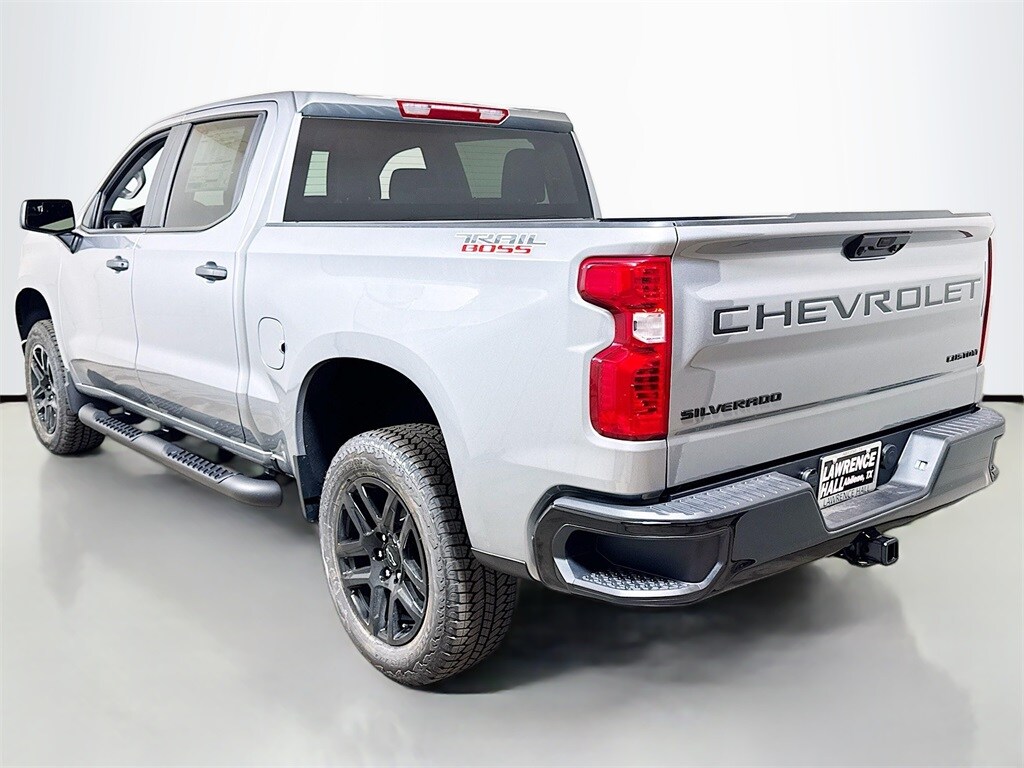 New 2026 Chevrolet Silverado 1500 Custom Trail Boss Truck Crew Cab