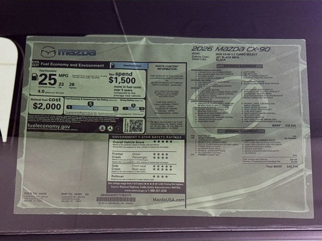 2026 Mazda CX-90 Select Package - Photo 20