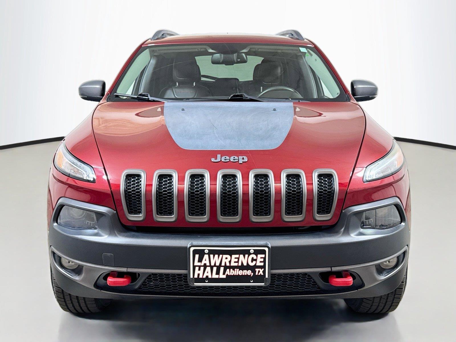 Used 2017 Jeep Cherokee Trailhawk with VIN 1C4PJMBS5HW632969 for sale in Abilene, TX