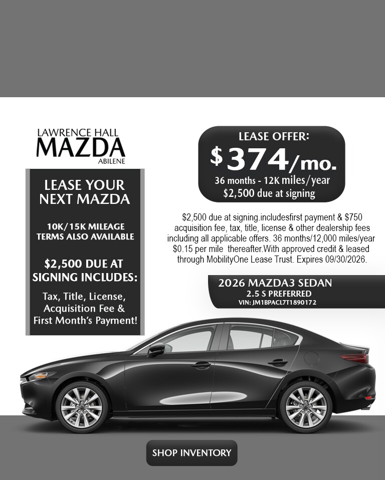 Lawrence Hall Mazda | Local Mazda Dealership in Abilene, TX