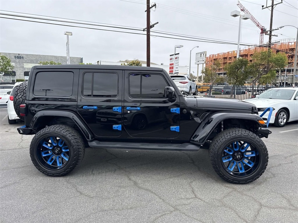 Used 2021 Jeep Wrangler Unlimited High Altitude 4XE with VIN 1C4JJXP69MW675675 for sale in Inglewood, CA