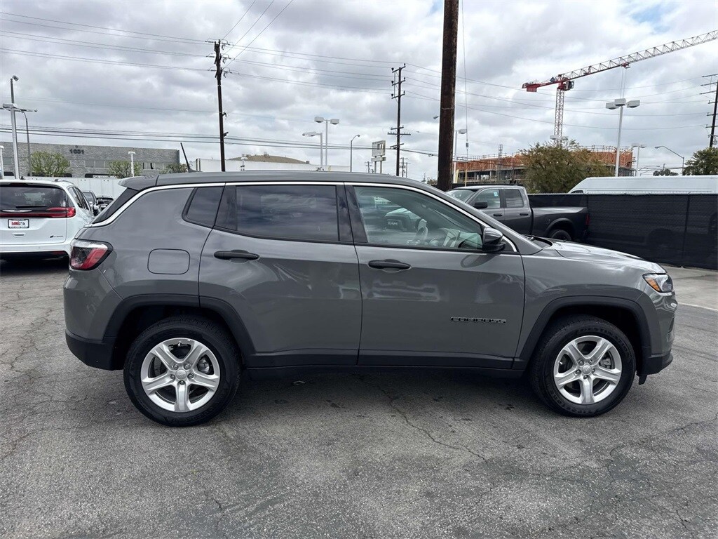 Used 2023 Jeep Compass Sport with VIN 3C4NJDANXPT536469 for sale in Inglewood, CA