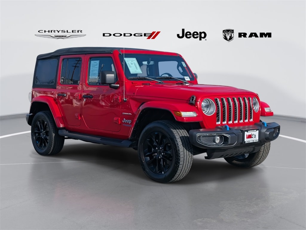Used 2022 Jeep Wrangler Unlimited 4xe Sahara SUV