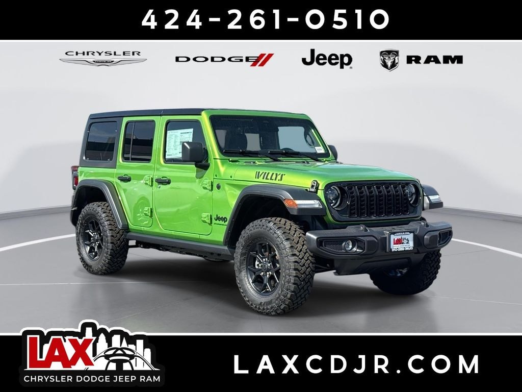 New 2026 Jeep Wrangler Willys Sport Utility