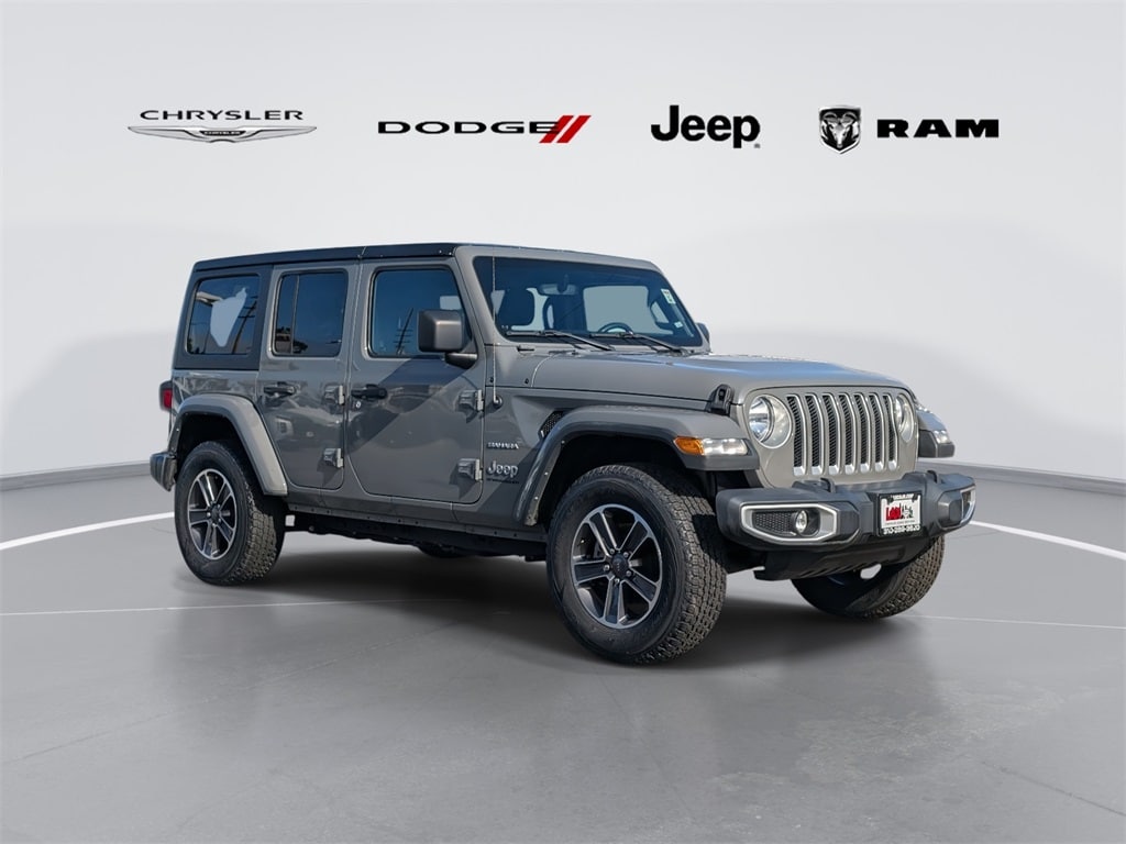 Used 2023 Jeep Wrangler 4-DOOR SAHARA 4X4 SUV
