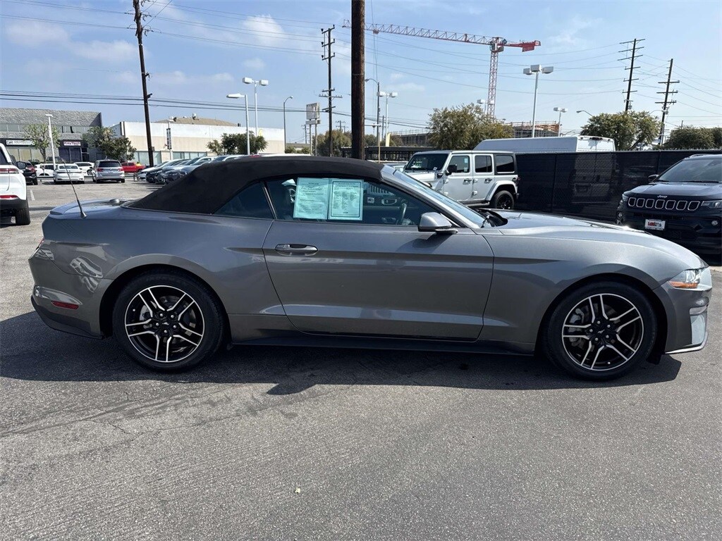 Used 2023 Ford Mustang EcoBoost Premium with VIN 1FATP8UH9P5110281 for sale in Inglewood, CA