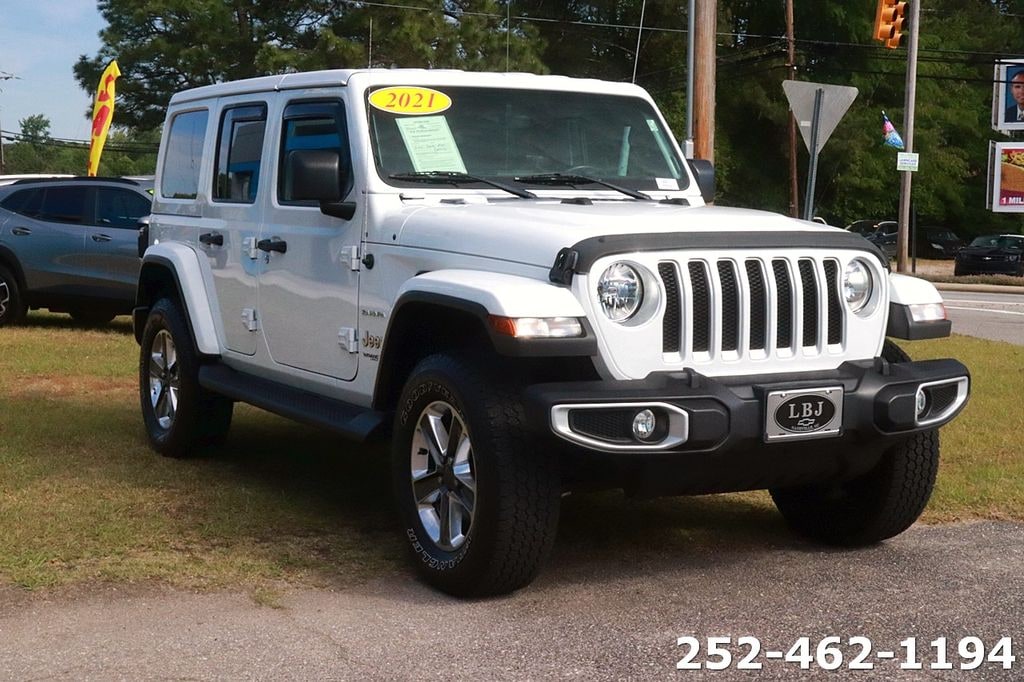 Used 2021 Jeep Wrangler Unlimited Sahara SUV