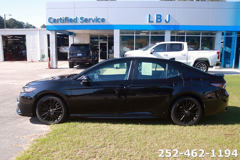 Used 2021 Toyota Camry SE Nightshade Sedan