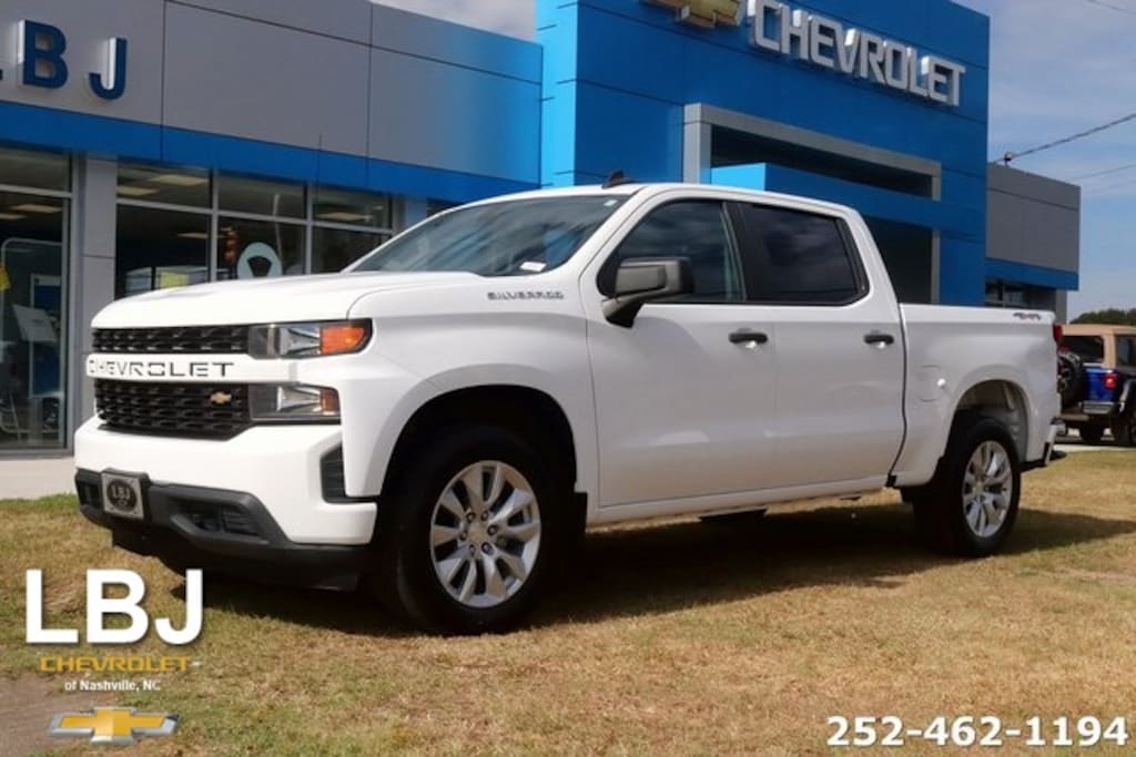 Used 2020 Chevrolet Silverado 1500 Custom Truck Crew Cab