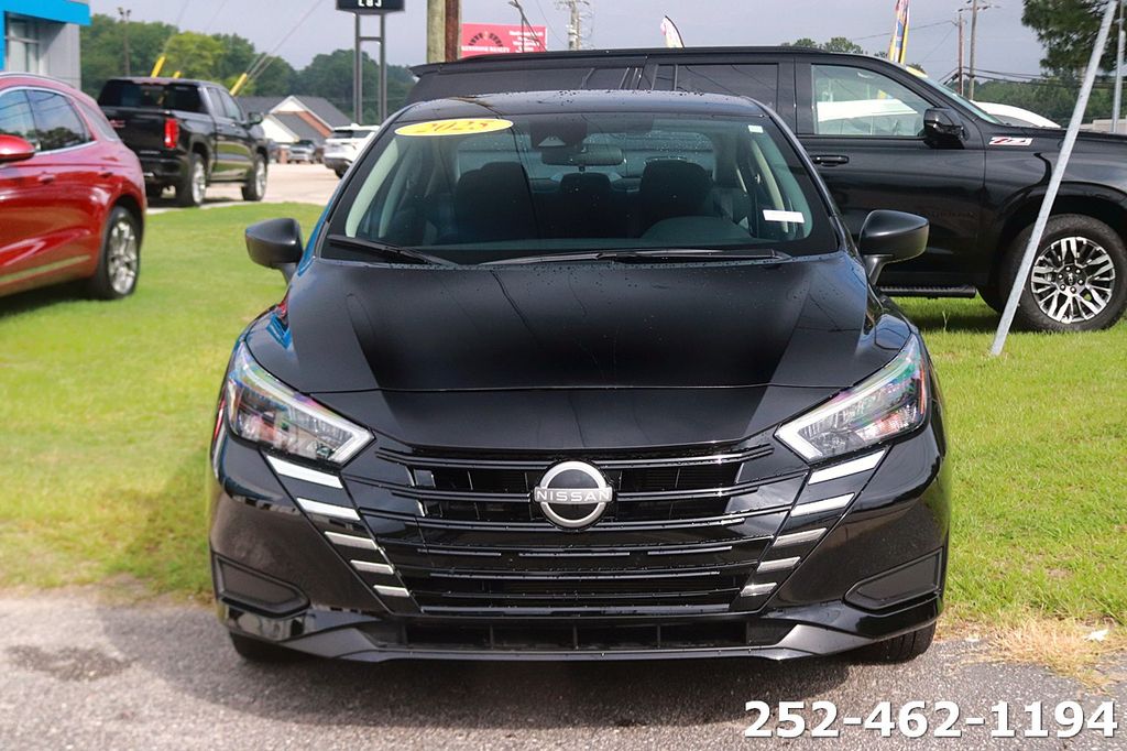 Used 2025 Nissan Versa Sedan S with VIN 3N1CN8DV0SL846978 for sale in Nashville, NC