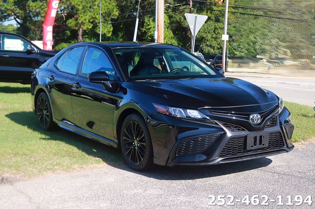 Used 2021 Toyota Camry SE Nightshade Sedan