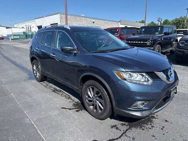 Used 2016 Nissan Rogue SL with VIN 5N1AT2MV5GC921843 for sale in Lemoyne, PA