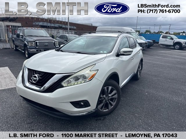 Used 2016 Nissan Murano SV with VIN 5N1AZ2MH0GN139320 for sale in Lemoyne, PA