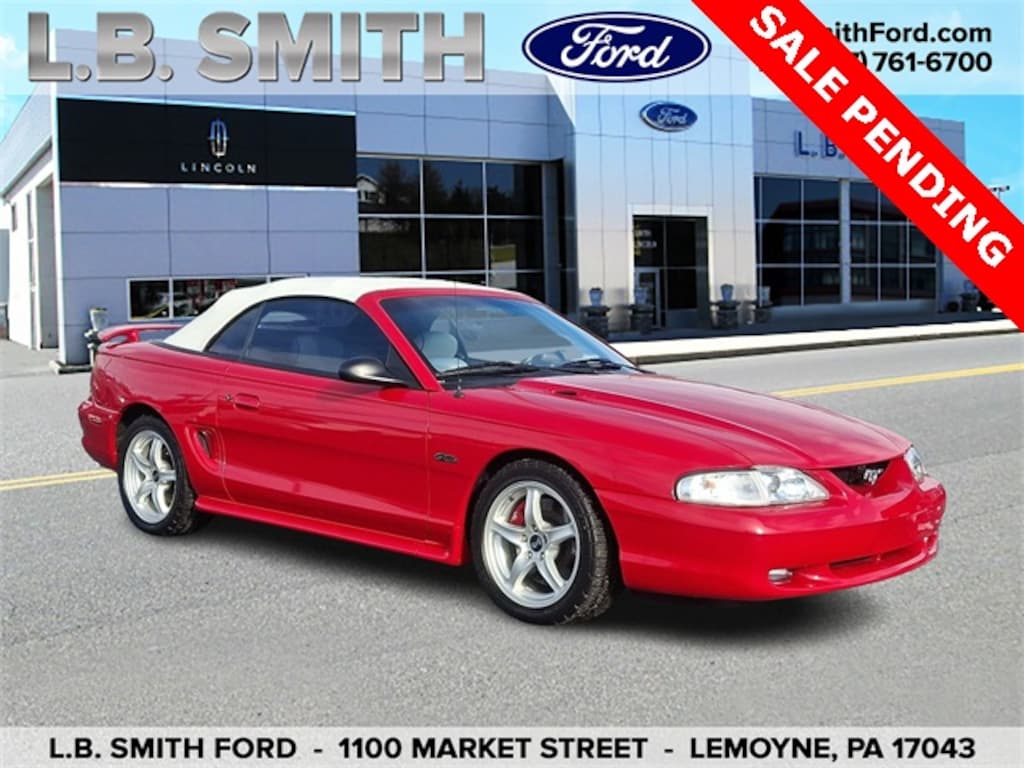 Used 1996 Ford Mustang GT Convertible