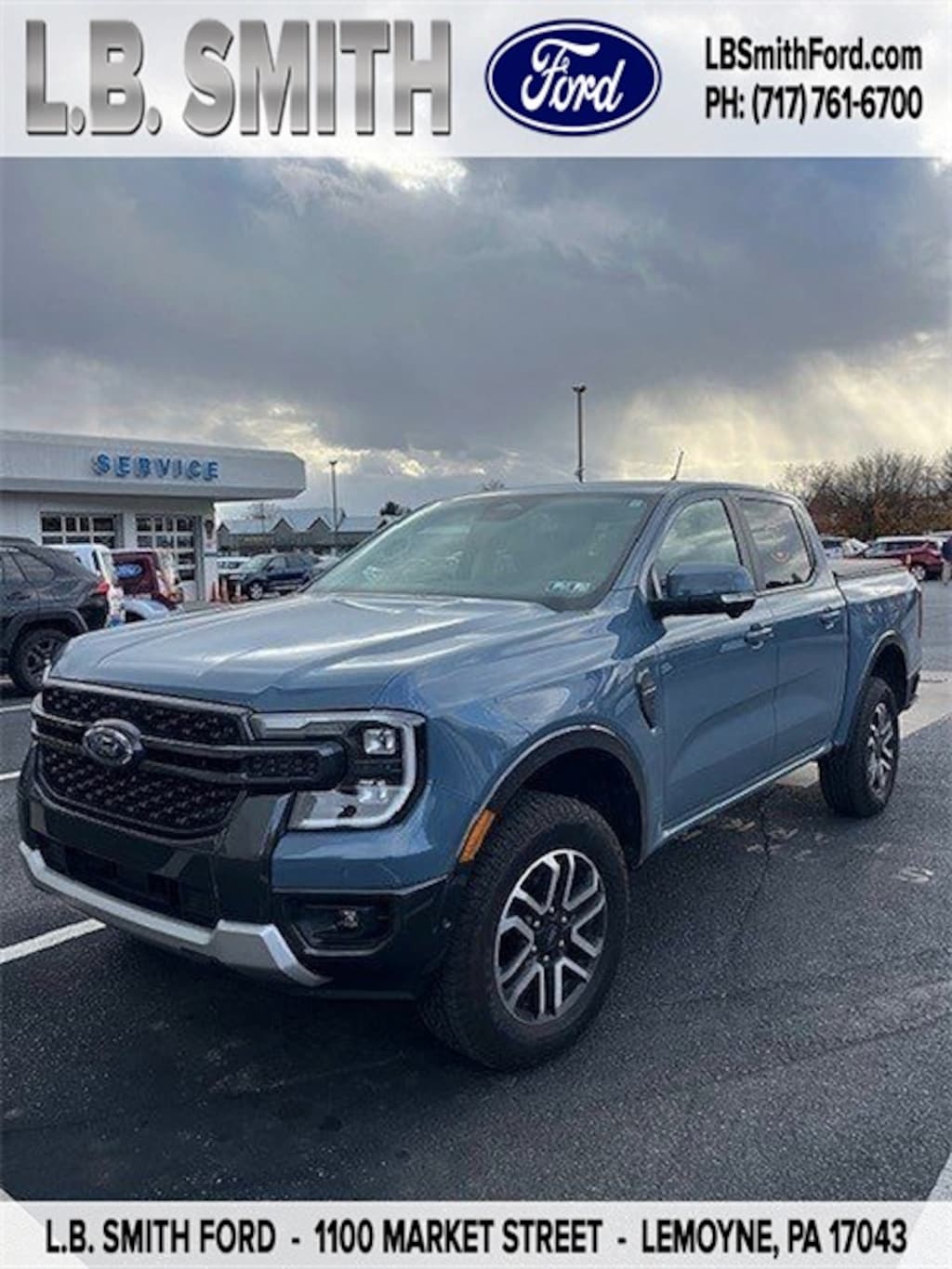 Used 2024 Ford Ranger Lariat Truck