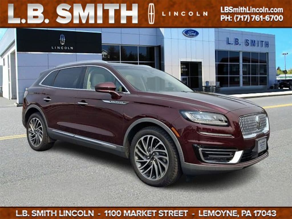 Certified 2020 Lincoln Nautilus Reserve SUV