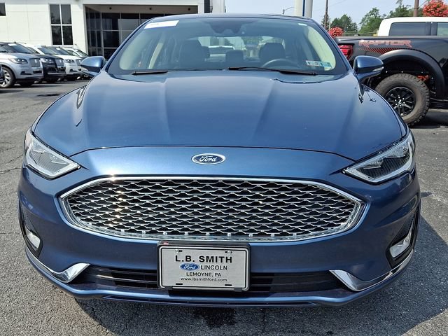 Certified 2019 Ford Fusion Energi Titanium with VIN 3FA6P0SU0KR194415 for sale in Lemoyne, PA