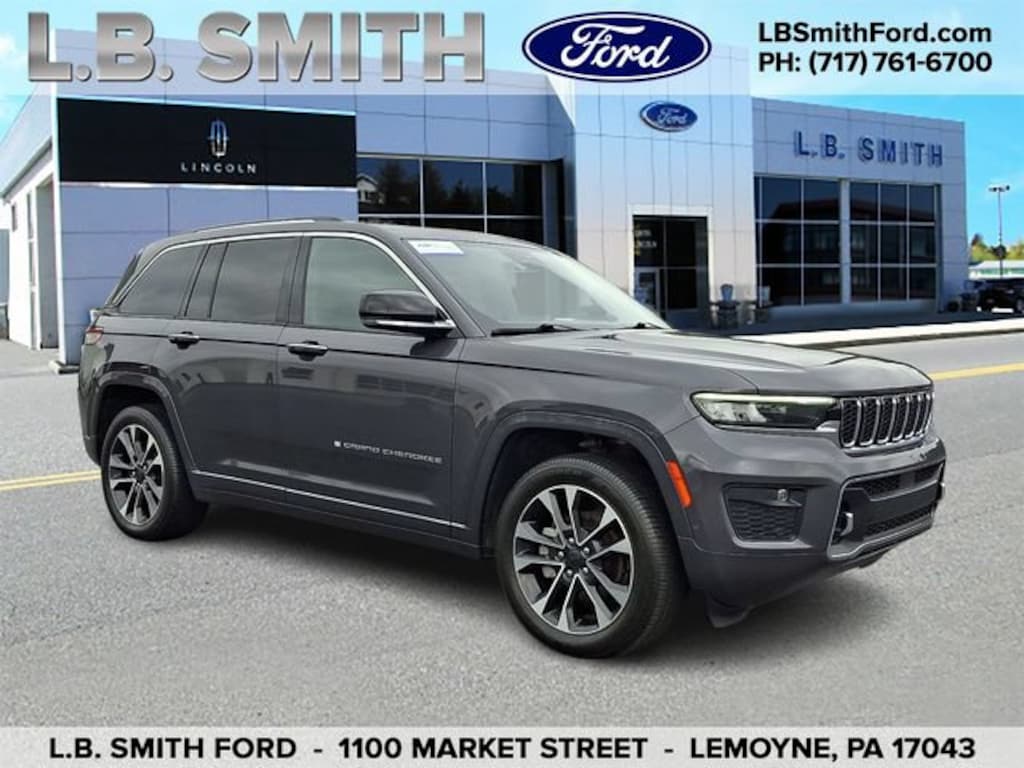 Certified 2022 Jeep Grand Cherokee Overland SUV
