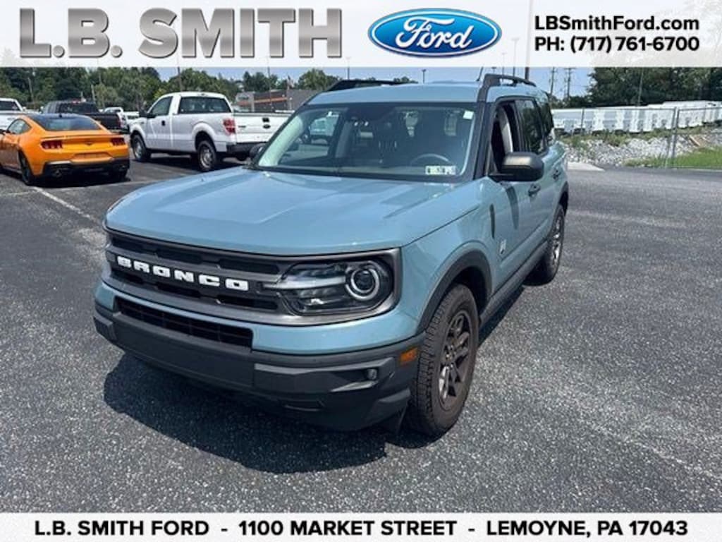 Certified 2021 Ford Bronco Sport BIG Bend SUV