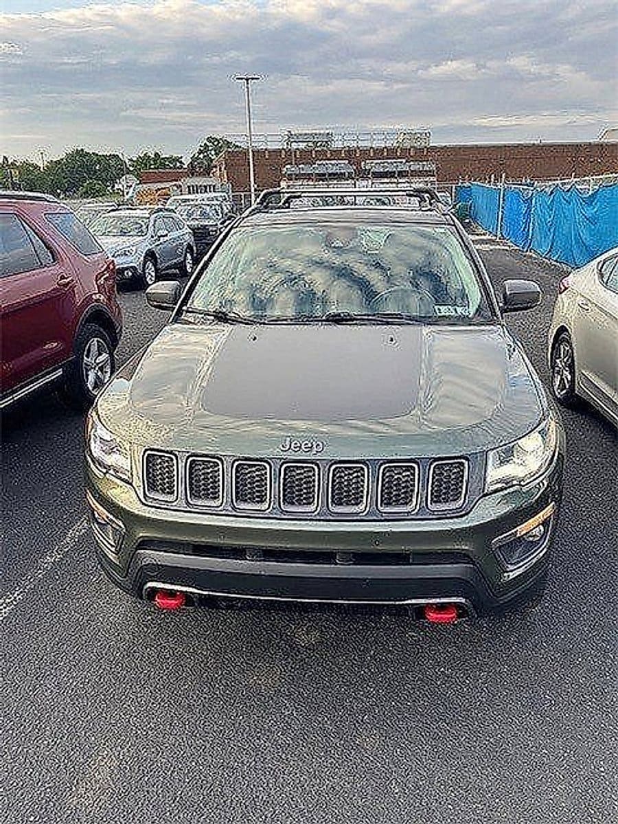 Used 2018 Jeep Compass Trailhawk with VIN 3C4NJDDB5JT206991 for sale in Lemoyne, PA