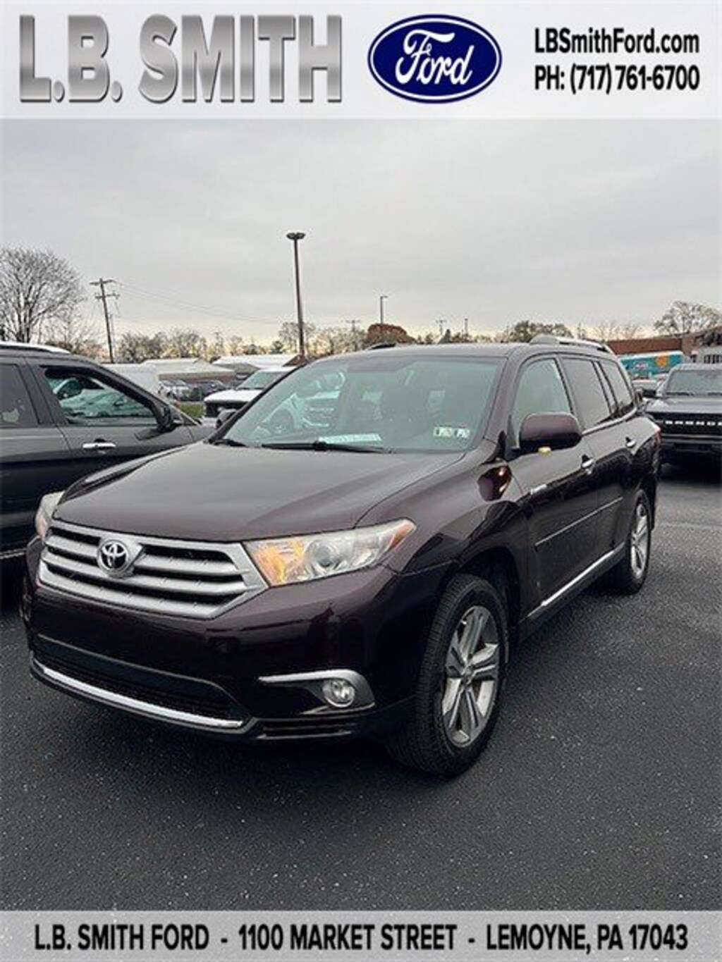 Used 2013 Toyota Highlander Limited SUV