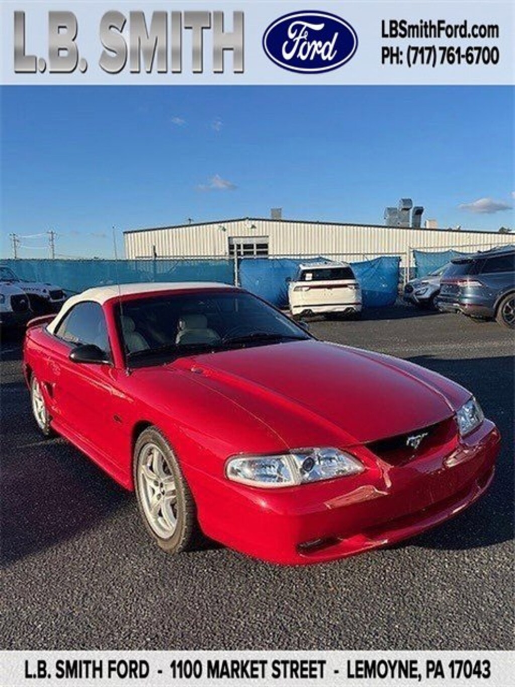 Used 1996 Ford Mustang GT Convertible